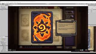 Unity Shader Graph Hearthstone Card Back Molten Core Rework [upl. by Neyuh]