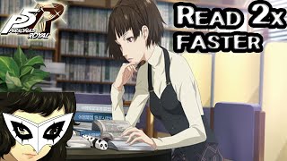 Persona 5 Royal How to read books faster [upl. by Vine]