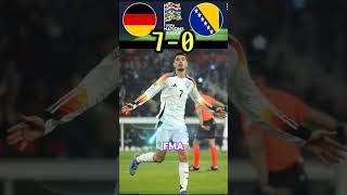 Germany vs Bosnia and Herzegovina 70 HighlightsHavertz Goal🔥🤩shorts football viralvideo fyp [upl. by Petuu]