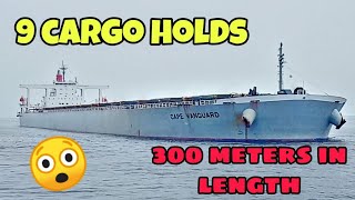 Shipspotted at Manila Bay anchorage Mv CAPE VANGUARD  Capesize bulkcarrier  Marinosvlog TV [upl. by Jamilla497]