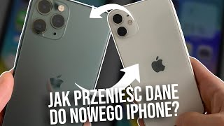 Jak przenieść dane ze starego iPhonea na nowy  Jak przenieść dane z iPhone na iPhone [upl. by Maibach]