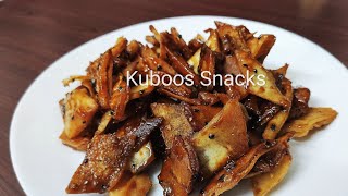 Arabic kuboos snacks recipe  kuboos sweet snackscrispy snacks [upl. by Aneris]