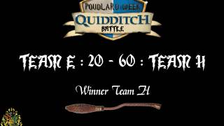 14 Quidditch Battle Test  Team E vs Team H [upl. by Caton]