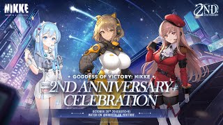 GODDESS OF VICTORY NIKKE  2nd Anniversary Livestream [upl. by Angadresma]