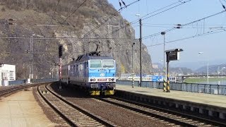 Ústí nad Labem hlavní nádraží Hauptbahnhof hlavná stanica Central Station [upl. by Lleuqram670]