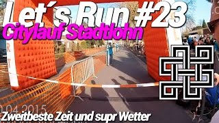 Let´s Run 23  Citylauf Stadtlohn 10km  Zweitbeste Zeit in 3548  Jetzt geht es richtig los [upl. by Allina]