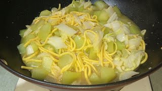 How To Cook Chayote  Ginisang Sayote Recipe  Tipid Budget Ulam Recipe [upl. by Kester]