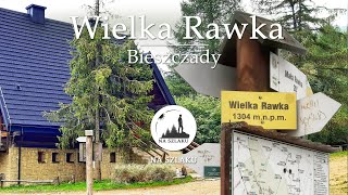 Wielka Rawka i Krzemieniec z Przełęczy Wyżniańskiej Bieszczady [upl. by Delcine]