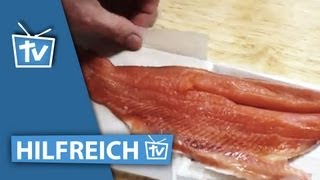 ANLEITUNG Forelle beizen  Lachs beizen  Graved Forelle [upl. by Fanchan]