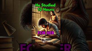 Studying 12 Hours For Girlfriend 😭 School Motivational Love Story studymotivation [upl. by Rhetta148]