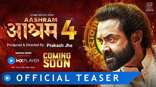 Aashram season 4 Official Trailer Update I Bobby Deol I MX Player I ashram season 4 ott release date [upl. by Roberts]