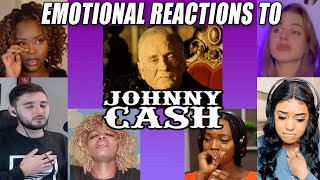 Johnny Cash Hurt  Best Of Reactions Compilation [upl. by Sokram]