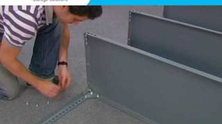 How to assemble Classic L bolted metal shelving AR Shelving [upl. by Lanor648]