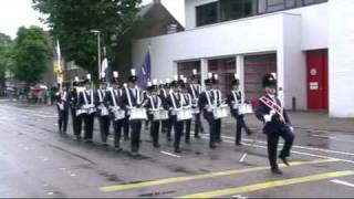 Drumband St Caecilia Simpelveld Taptoe Heerlen 2009 [upl. by Annaoj]