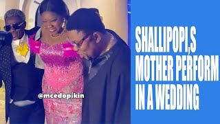 SHALLIPOPIS MOTHER PERFORM AT A WEDDING IN BENIN CITY EDO STATE NIGERIA [upl. by Ateekahs486]