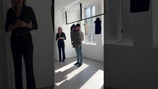 An exclusive look inside the Celine showroom fashion designer celine runway clothes style [upl. by Ayk981]