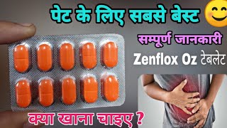 Zenflox oz  Ofloxacin and ornidazole tablets ip uses in hindi Zenflox oz use hindi [upl. by Anelrats]