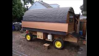 Building a Sheepwagon Sheep Camp Wagon with Jim Howard [upl. by Xirtaeb]