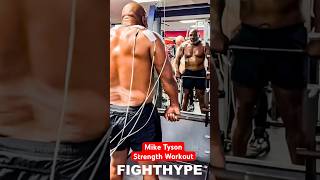 Mike Tyson FULL STRENGTH WORKOUT for Jake Paul KNOCKOUT in 60 SECONDS [upl. by Dayiz]