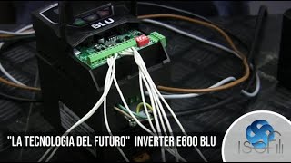 quotLa Tecnologia del Futuroquot come alimentare un motore trifase con corrente monofase Inverter E600 [upl. by Gilba]