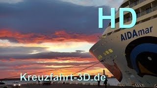 AIDA Reisebericht Mittelmeer Kreuzfahrt  Tag 4  Livorno mit AIDAmar HD  2D [upl. by Sukhum809]