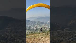 Paragliding in Bhimtal Nainital😇😅😇😂 subscribe reels travel trend youtube youtubeshorts trend [upl. by Berkshire]