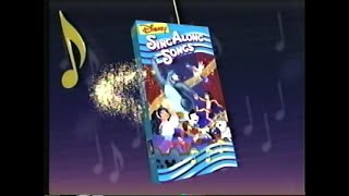 Disneys Sing Along Songs 1997 Promo [upl. by Leaj]