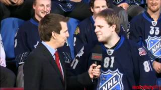 NHL All Star Selection Phil Kessel the last pick [upl. by Radmilla]