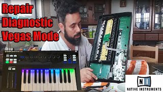 Native Instruments Komplete Kontrol Repair and Diagnostic [upl. by Yslehc]