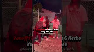 Von off 1700 and G Herbo almost started beef on set… shorts rap chicago drill [upl. by Bick527]