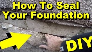 Exterior Waterproofing How To Seal Your Foundation DIY [upl. by Tandi]