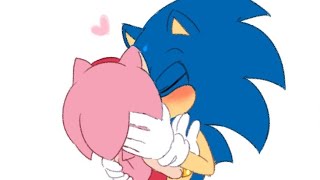 Just a kiss  Comic Sonamy [upl. by Aissac421]