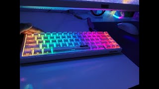 Novo teclado magnético Womier M68 HE  Ótimo Custo benefício [upl. by Samuel99]