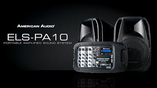 American Audio ELS PA10 [upl. by Layod]