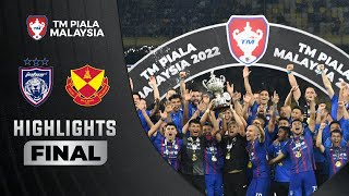 Johor Darul Tazim 21 Selangor FC  TM Piala Malaysia 2022 Highlights [upl. by Milas]