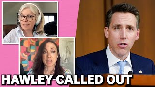 Reacting to Josh Hawley’s Transphobic Questioning at Senate Hearing  Hysteria Podcast [upl. by Ecinej192]