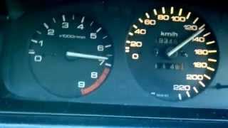 Honda Civic D16Z6 VTEC acceleration [upl. by Lyrred517]