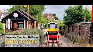 Stourbridge Town Branch Line  The Shortest Railway Line of Britain amp Europe  The Train Guy [upl. by Eamon]