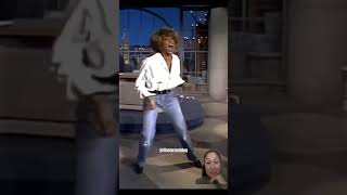 Diva Tina Turner imitates Mick Jagger Letterman 1993 [upl. by Enitsyrk]