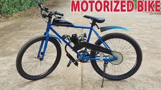 Build a Motorized Bike at home  Tutorial [upl. by Erie]