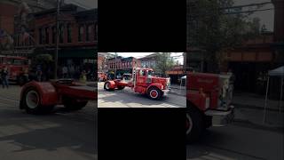 Former Brockway 761 firetruck and a 550 Huskiteer cabover truck trucking memes mechanic [upl. by Yemrej]