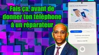 Fais ça avant de donner ton téléphone à un réparateur [upl. by Leoy]