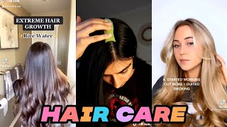 Hair Care Tips and Routine TikTok Compilation✨ 1  Vlogs from TikTok [upl. by Parnas]