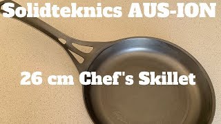 Solidteknics AUSION 26cm Chefs Skillet  Unboxing and First Look [upl. by Graham]