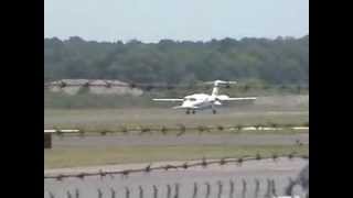 Piaggio P180 Avanti N158SL departing KWWD [upl. by Ahsikahs]