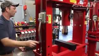 Arcan AirHydraulic Shop Press  100Ton [upl. by Verena]