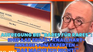 Aufregung bei quotBares für Raresquot Ehepaar erhält KnallhartAnsage vom Experten quotDas mache ich nichtquot [upl. by Eilra]