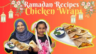 Chicken Wraps Recipe  Ramazan Mubarak  Ramadan Recipereflexion ramadan2024 pakistanifood [upl. by Publias]