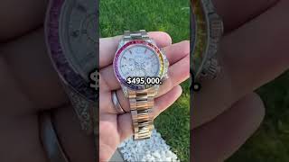 Top 5 Most Expensive Rolex Watches rolex rolexwatch luxurywatches watch luxury money shorts [upl. by Adeline]