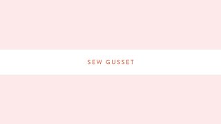 How To Sew A Bralette Maris Sew Along  Sew Gusset [upl. by Dosi]